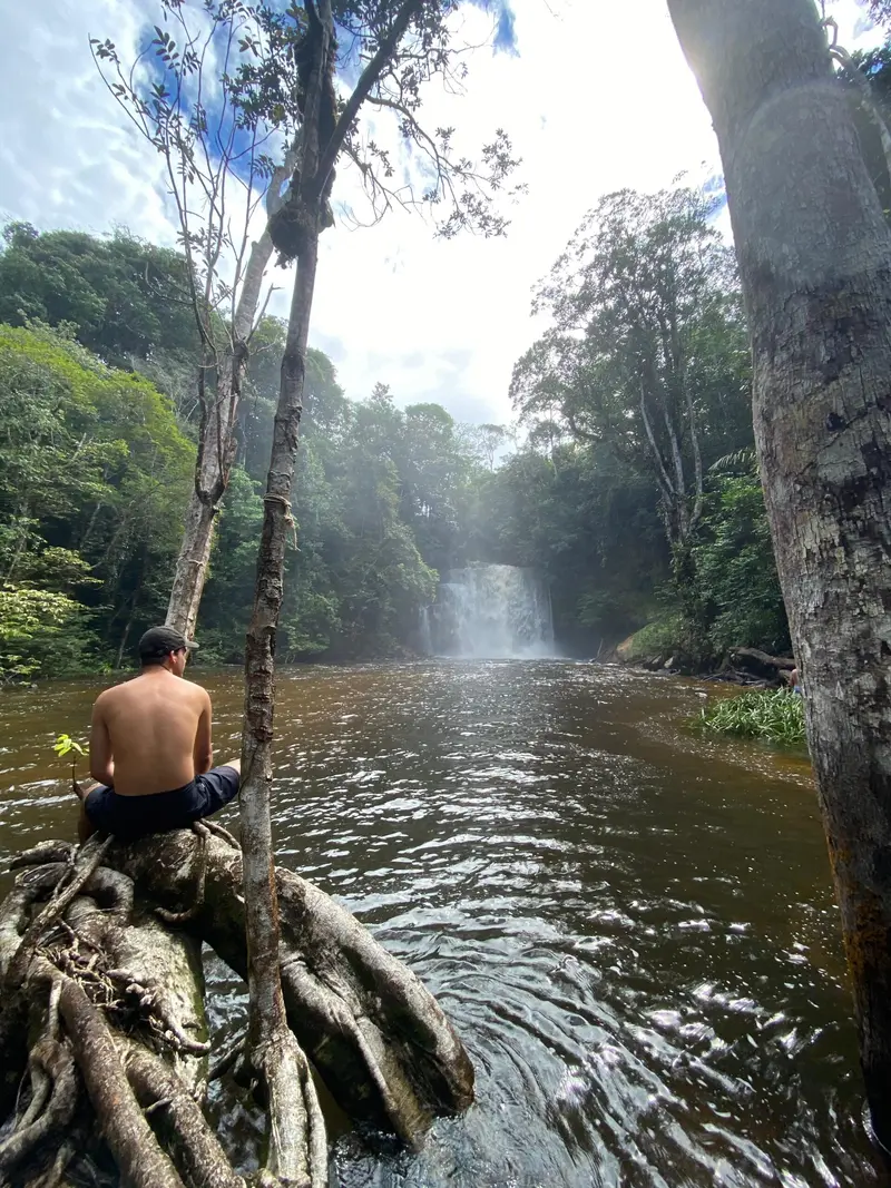 Ciclistas da Pedivela Amazônia em um dos roteiros