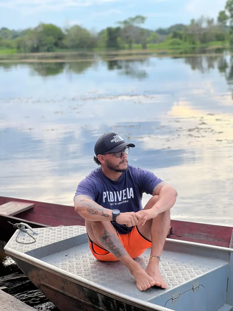 Passeio de voadeira no Paraná do Mamori