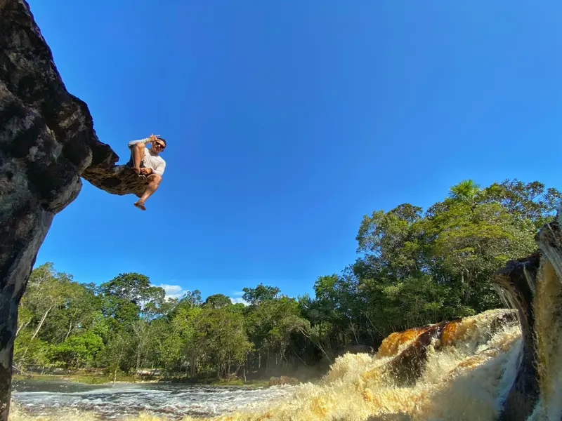 Ciclistas da Pedivela Amazônia em um dos roteiros
