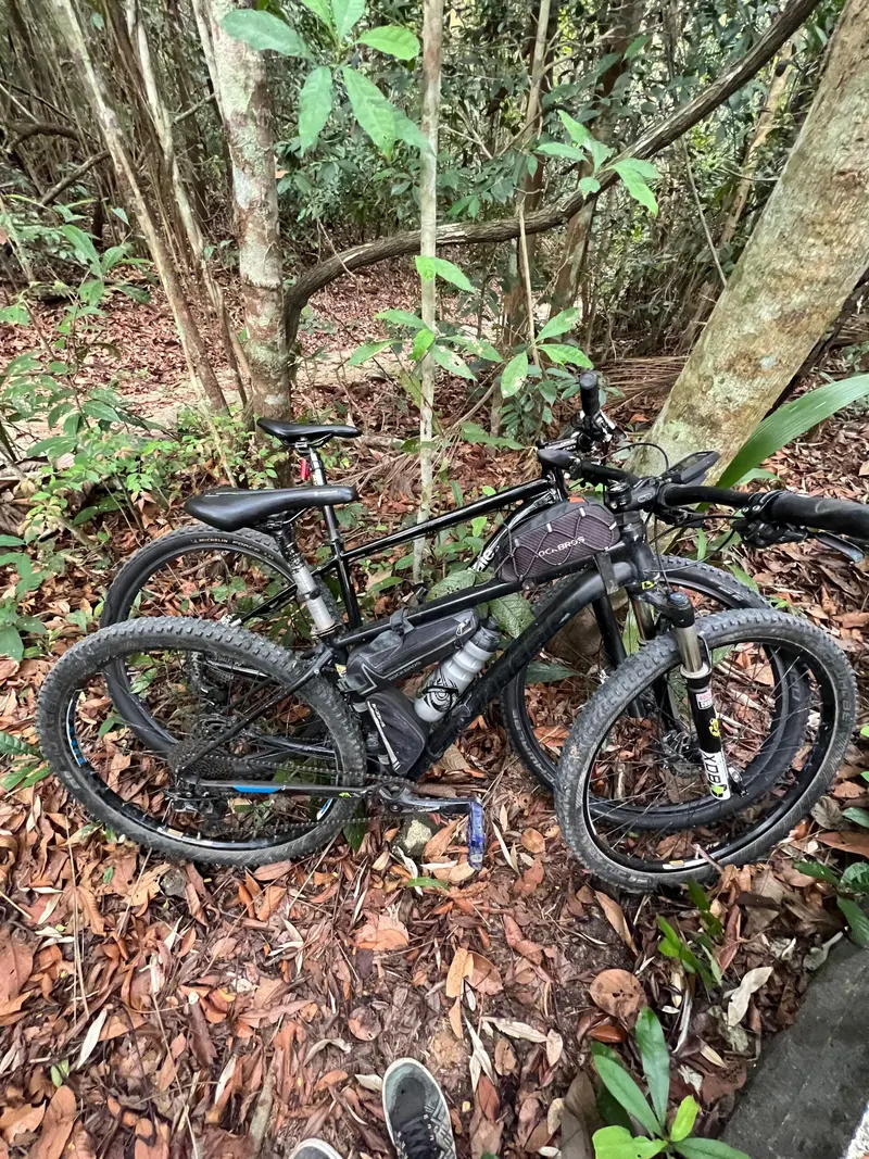 Ciclistas da Pedivela Amazônia em um dos roteiros